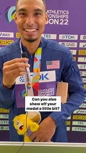 12K views · 341 reactions | The inspiration behind world champion Michael Norman’s signature headband came from his USA Track & Field teammate Trayvon Bromell.  Team USA #WorldAthleticsChamps #WCHOregon22 | NBC Olympics & Paralympics | Facebook