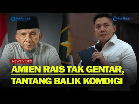 TAK GENTAR Dipolisikan, Amien Rais Geram Video Dihapus Komdigi : Yang Berhak Itu si Teddy
