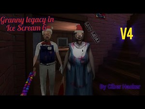 Granny Legacy new Ice Scream 6 Mod Menu Ciber Hacker 😱😱😱
