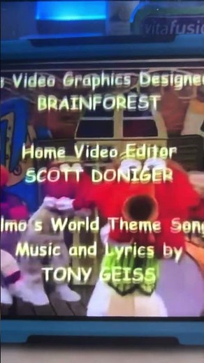 Dancing 🕺 books 📚 and music 🎶 DVD 📀 and VHS 📼 2000 Elmo’s world