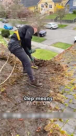 Why Gutter Cleaning Costs $450 #Shorts