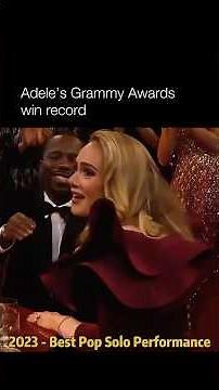 Adele Grammy award win record dated far back as 2009