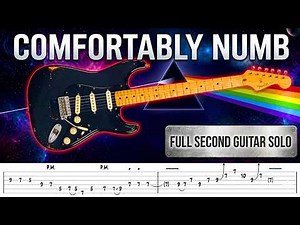 How To Play Comfortably Numb Guitar Solo | Pink Floyd David Gilmour Lead Guitar Lesson