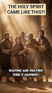 Why Did the Holy Spirit Appear as Fire & Wind? 🔥🌬️ (Power of Pentecost)