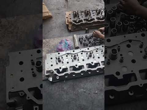 Rusted 6 Cylinder Engine Head: Dead Head Repair and Full Restoration