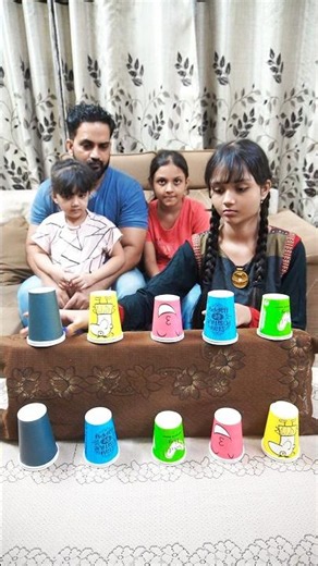 Match The Cups Game – Pt 4 🎯 #shorts #games #myshamagick