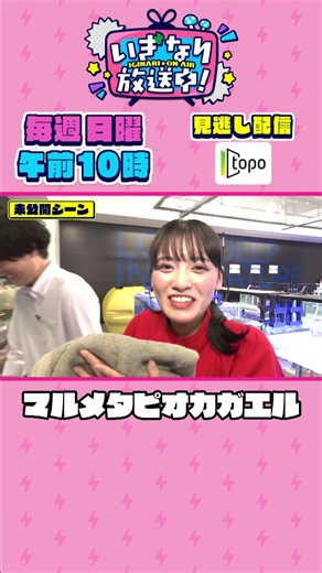 #いぎなり東北産 #伊達花彩 #橘花怜 #北美梨寧 #安杜羽加 #いぎなり放送中