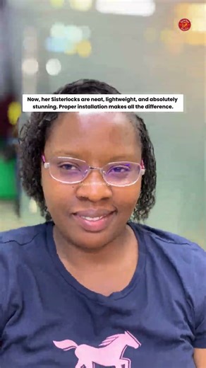 A Proper Sisterlocks installation makes all the difference.