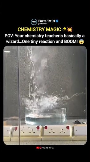 This Chemistry Experiment Looks Like Magic ⚗️💥