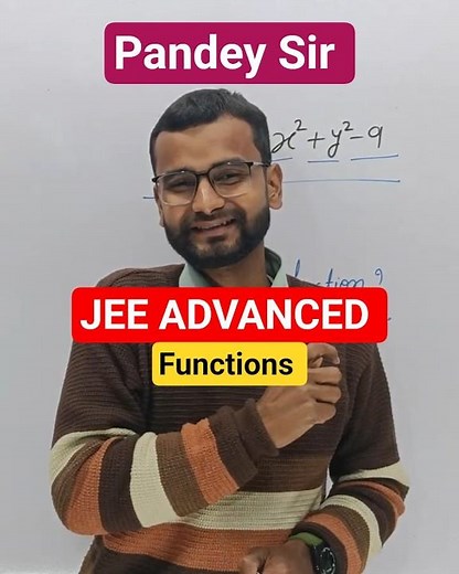 JEE advanced problem based on functions #pandeysir