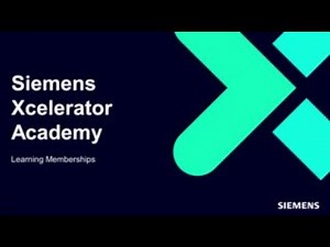 Siemens Xcelerator Academy Learning Memberships