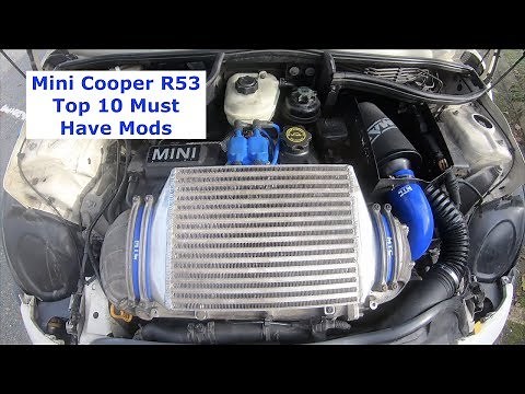 Mini Cooper S R53 Supercharged Top 10 MUST Have Mods For Your W11 Engine