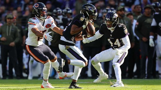 Highlight: Nate Wiggins Intercepts Caleb Williams