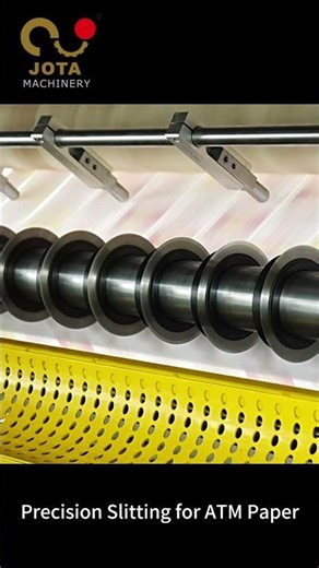 #shorts From Jumbo Roll to ATM Roll | How ATM Paper Is Made Step by Step