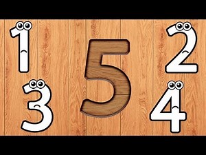 Wrong Wooden Slots with Crying Numbers 1 to 10 - Coloring for Kids & Toddlers