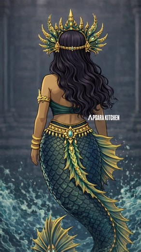 She's been frozen and sleeping for so long, it's time for her to come out and protect what's hers. Do you believe in the Leviathan? We'll meet Neang Levi 👸🏻🐉 🌊 #createdbyme#leviathan #leviathanshecoming#levianthan #queenoftheocean