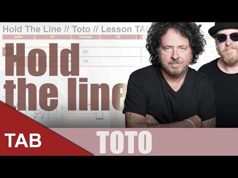 Hold The Line - TOTO | Guitar TAB Lesson with Chords