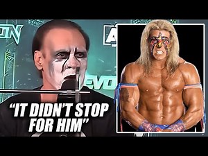 Sting SHOOTS: Steroids Didn't Stop For Ultimate Warrior