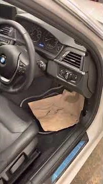 BMW 3 series f30 2015 OBD2 port location