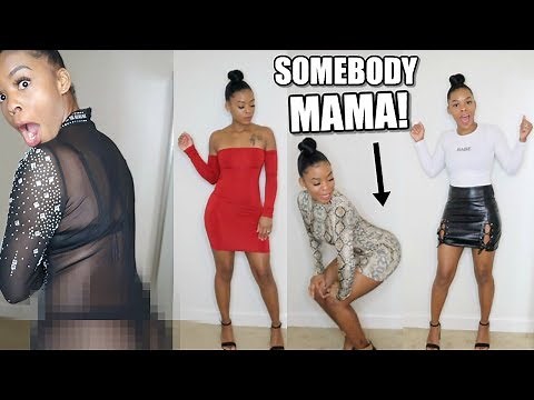 HOOCHIE MAMA Try On Haul 🔥 Ft. AfricanMall ((I THINK I FOUND MY BDAY SUIT YA'LL))