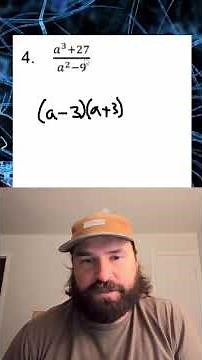 Algebra 2 question: simplifying expressions - sum of cubes #algebra2 #tutor #math #STEM #tutor