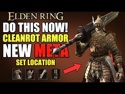 Elden Ring How To Get Secret Legendary Tank Armor Set *CLEANROT GREAVES* LOCATION/FARMING GUIDE!