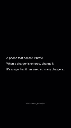 UNFILTERED on Instagram: "But it’s not about a charger…"