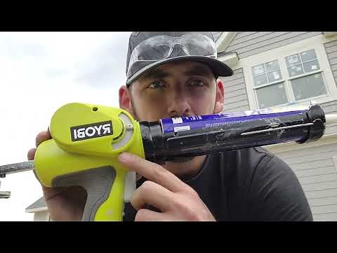RYOBI ONE+ 18V Power Caulk and Adhesive Gun Review