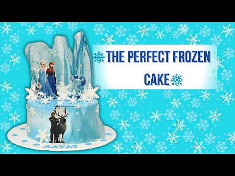🎂 THE PERFECT FROZEN CAKE ❄️ | Whipped Cream Magic for Your Little Princess!