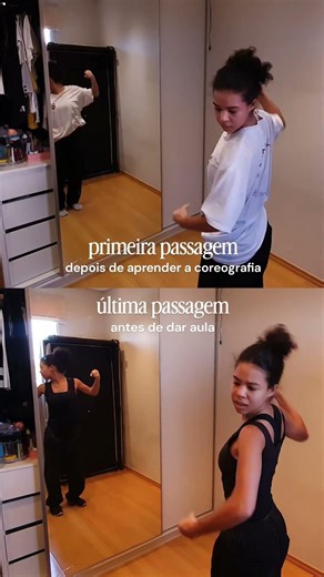 Primeiro ensaio e último ensaio da coreografia de Halazia!