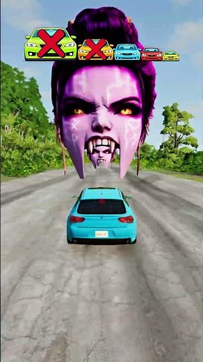Big vs Small Cars vs Rumi Demon 🚗💥 | Epic BeamNG Drive Crash Test Challenge #beamng #kpop
