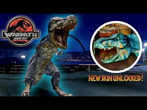 T Rex (Survival Mode Unlock 3rd Skin) - Warpath Jurassic Park Gameplay 4k HD