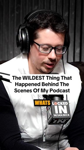 This was honestly the craziest thing that happened behind the scenes on locked in | Ian Bick