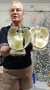 33K views · 241 reactions | Serdecznie zapraszamy do zakupu ❤️ Figurka Aniołek LED ze Świeczką – Dekoracyjny Świecznik do Domu i na Uroczystości 16cm | 21cm kup 15119 S - 39 zł kup 15119 M - 59 zł #tnk | Sklep TNK | Facebook