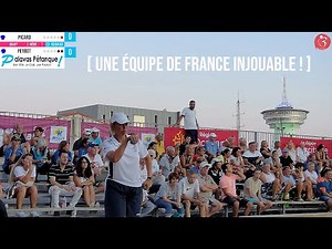 👍An unstoppable French team: Quarter-final PICARD vs PEYROT - Palavas International Pétanque Tour...