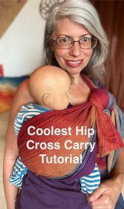 Full CHCC tutorial with tips for comfort and safety 😊 You asked for this and I hope you will come back and let me know how it worked for you! 🥰 #WrapYourBaby #wovenwrap #babywearing #babywearingmama #babycarrier #babywrap #carrynotscary #GirasolWrap #Ilovebabywearing #babywearinglove #CoolestHipCrossCarry #CHCC #wovenwraplove | Wrap Your Baby