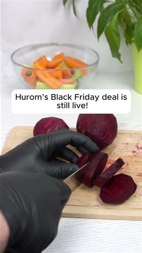 Hurom Black Friday 2025 - Get the additional discount with my promo code ASV10 #healthyhabits