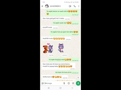 Chat on whatsapp || girlfriend & boyfriend chatting || Cute couples chatting || WhatsApp chatting