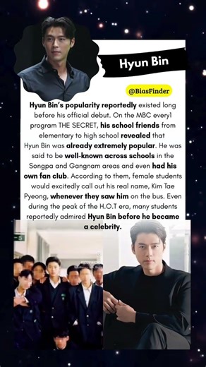 Hyun Bin Had a Fan Club Even Before His Debut 😲 #kdramafacts #hyunbinsonyejin #hyunbin #kdrama