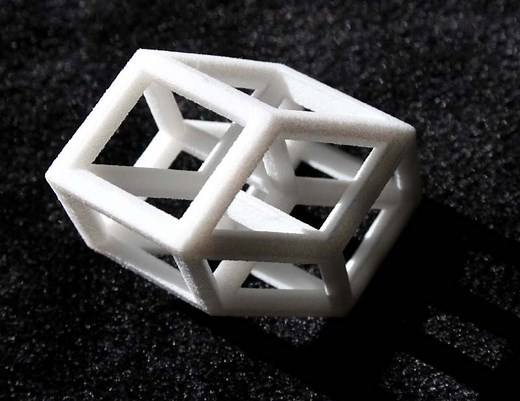 3d 4-Dimensional Tesseract Hypercube Model B TJT4/6