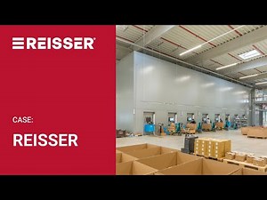 Automatisiertes Logistikzentrum bei REISSER: Intralogistiklösung von Element Logic | DE