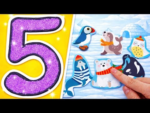 Count and Play 1–10 🔢 Foam Clay Kids Activity