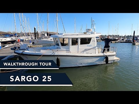 Sargo 25 - £112k Walkthrough Tour - The small boat with a big heart!