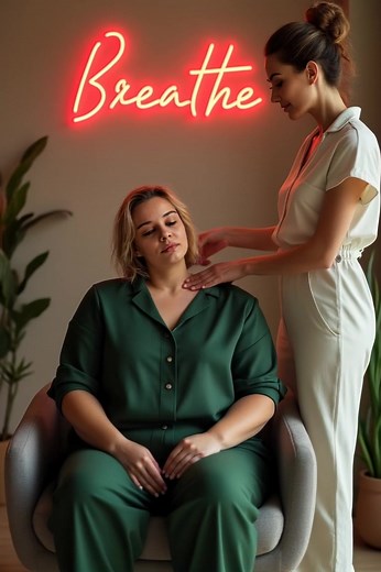 🛡 Neck & Trap Release Apply slow, upward strokes along the neck and traps to relieve tightness from stress. → Save this technique → Follow for more massage tips #UpperBackMassage #DeepTissueMassage #MassageTherapist #MassageNearMe #PressurePointsForMassages