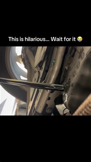 This is hilarious… Wait for it 😭 #car #funny #mechanic #girl #fyp