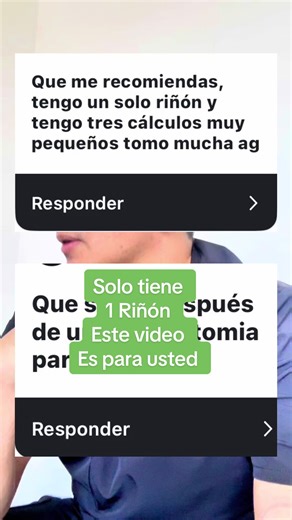 Solo tiene 1 riñón? #Riñon #Nefrectomia #urologo #perderriñon