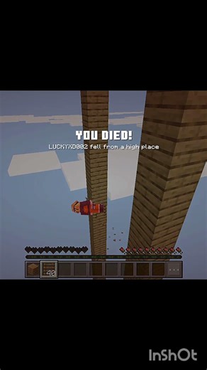 Learning Ladder Clutch… Any Tips? 😅🔥 #shorts #minecraft