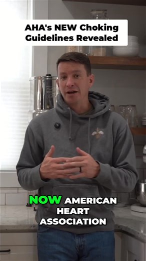 Skinny Medic on Instagram: "New choking guidelines! Back blows are back! 5 back blows, 5 abdominal thrusts. You could save a life. Be ready! #ChokingRescue #FirstAid #HeimlichManeuver #CPR #SaveALife #EmergencyPreparedness"