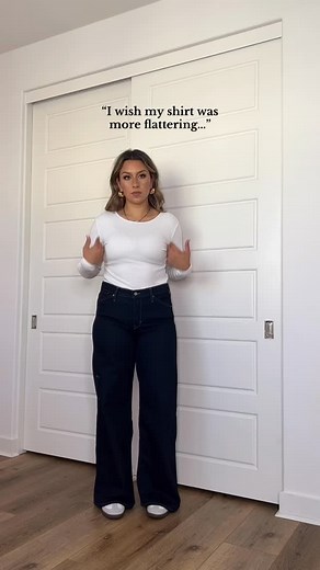 56K views · 1.3K reactions | Asymmetric/triangle tops are so flattering on rectangular body types ✨ | Dressed by Daniela M | Facebook