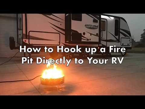 Hook up Fire Pit to RV Propane Tanks
